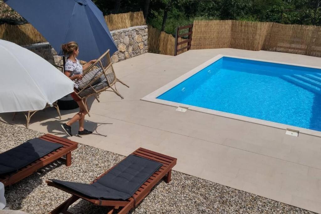 Holiday Home With Private Pool Near Opatija Jurdani Екстер'єр фото